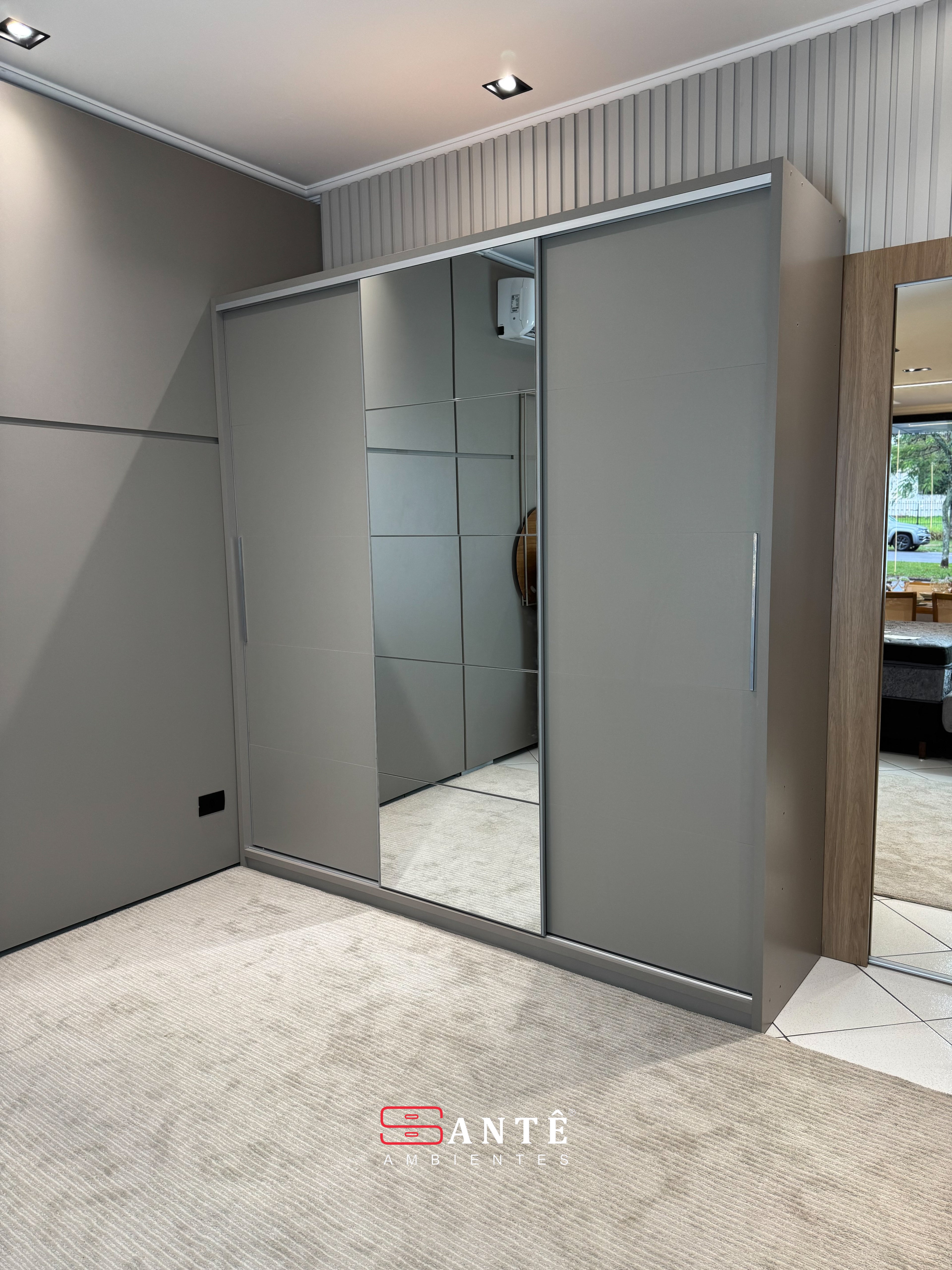 Roupeiro Alabama 100% MDF 2,30m