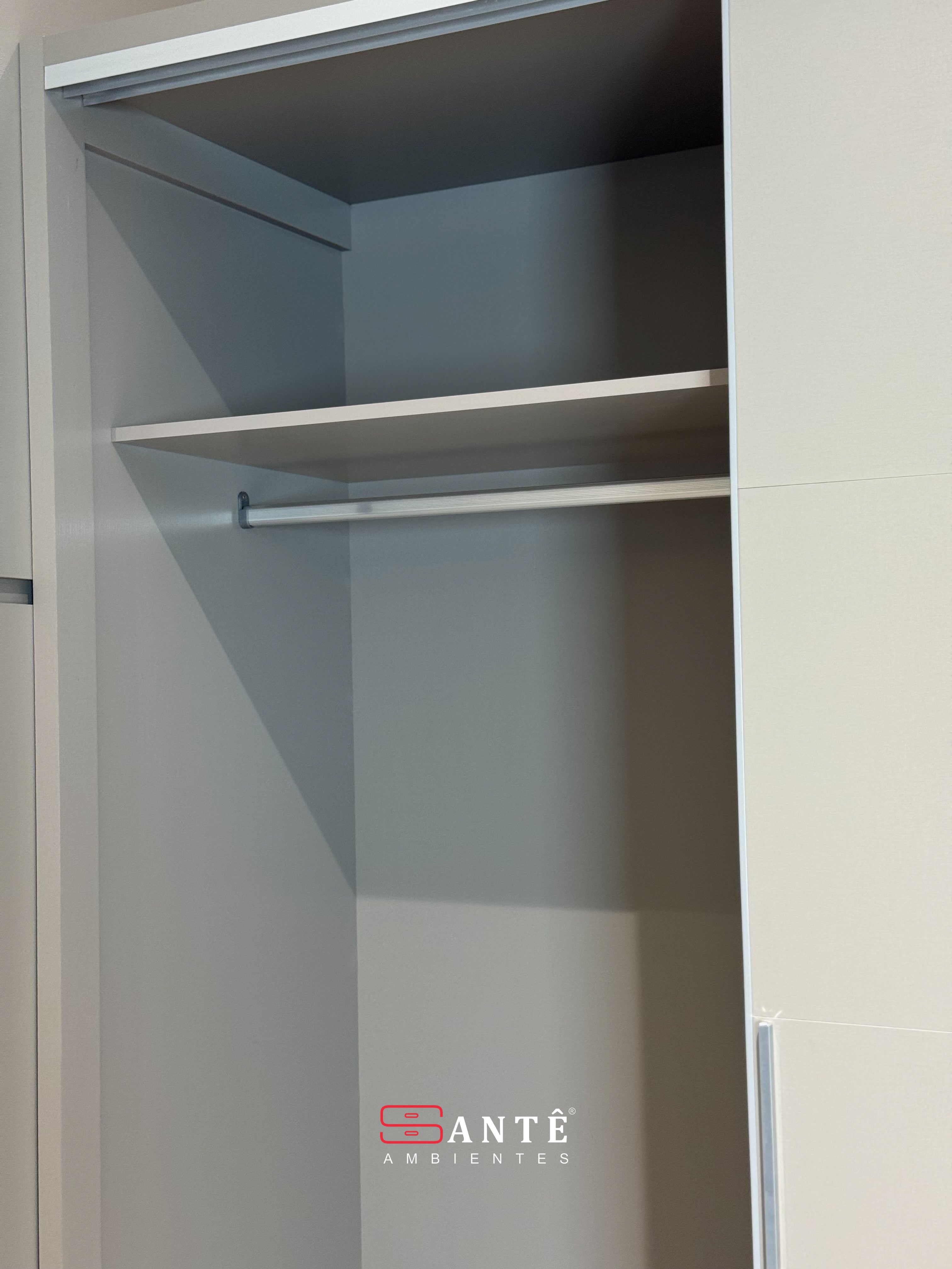 Roupeiro Alabama 100% MDF 2,30m