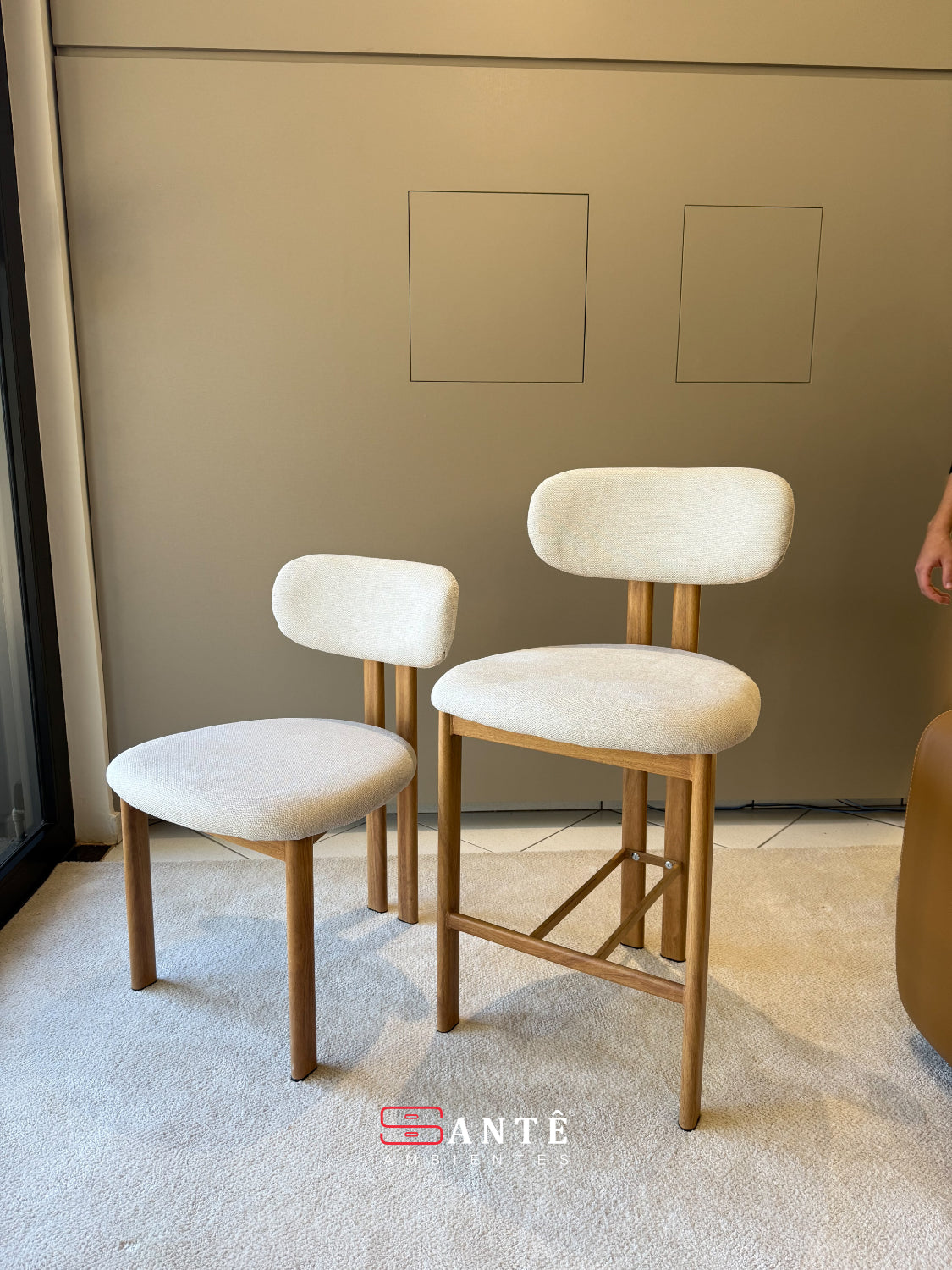 Cadeira L Tulipa Offwhite Legacy Santê Ambientes