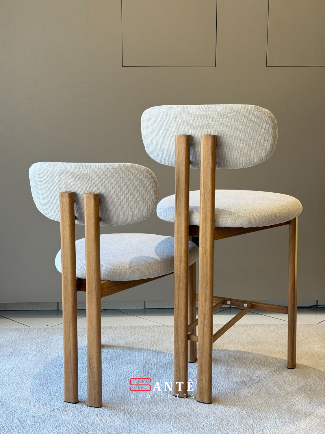 Cadeira L Tulipa Offwhite Legacy Santê Ambientes