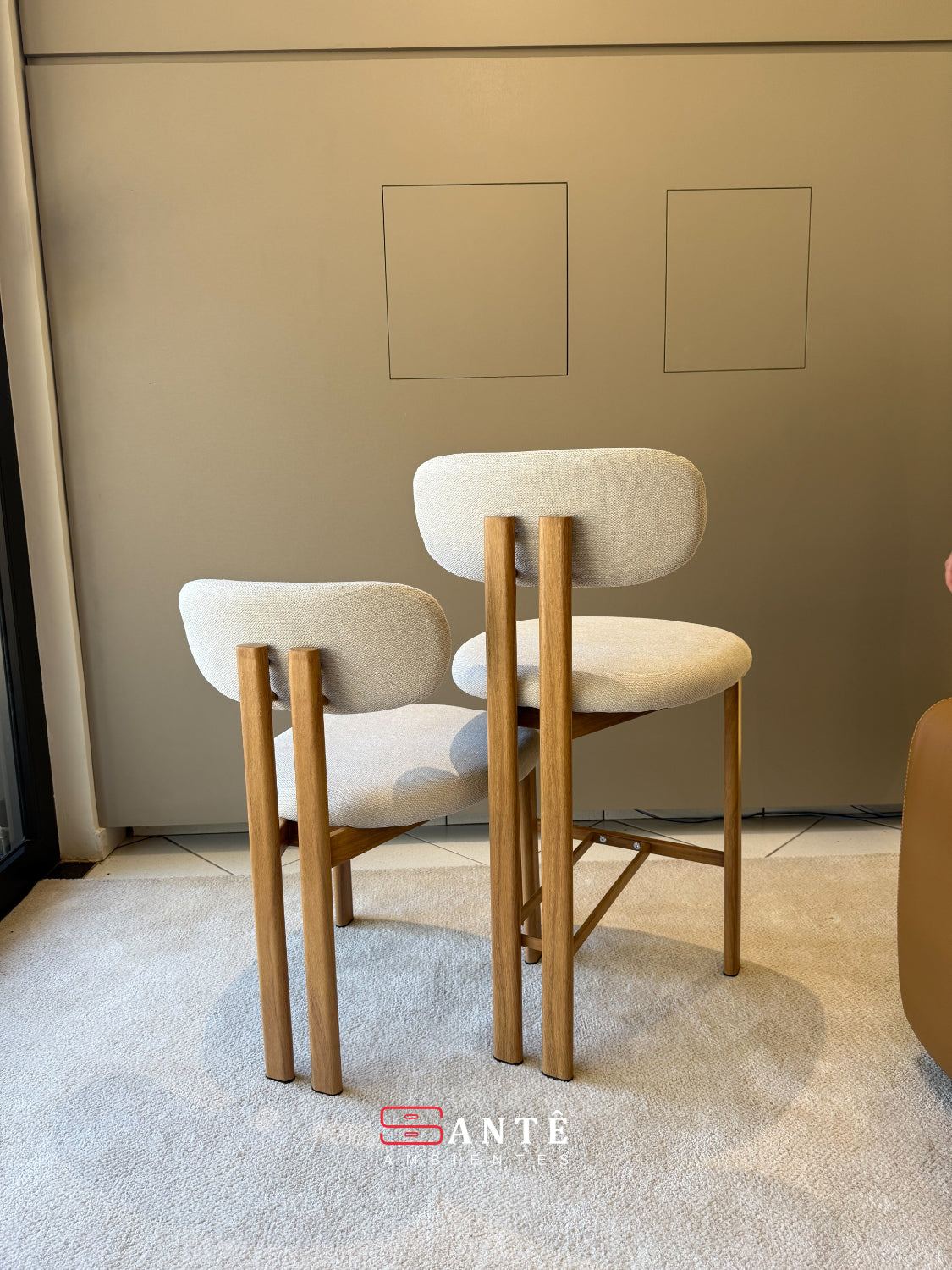 Cadeira L Tulipa Offwhite Legacy Santê Ambientes