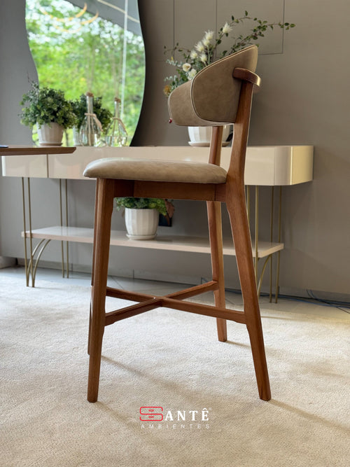 Banqueta R Joana Amendoa Tc 98 Rimac Santê Ambientes