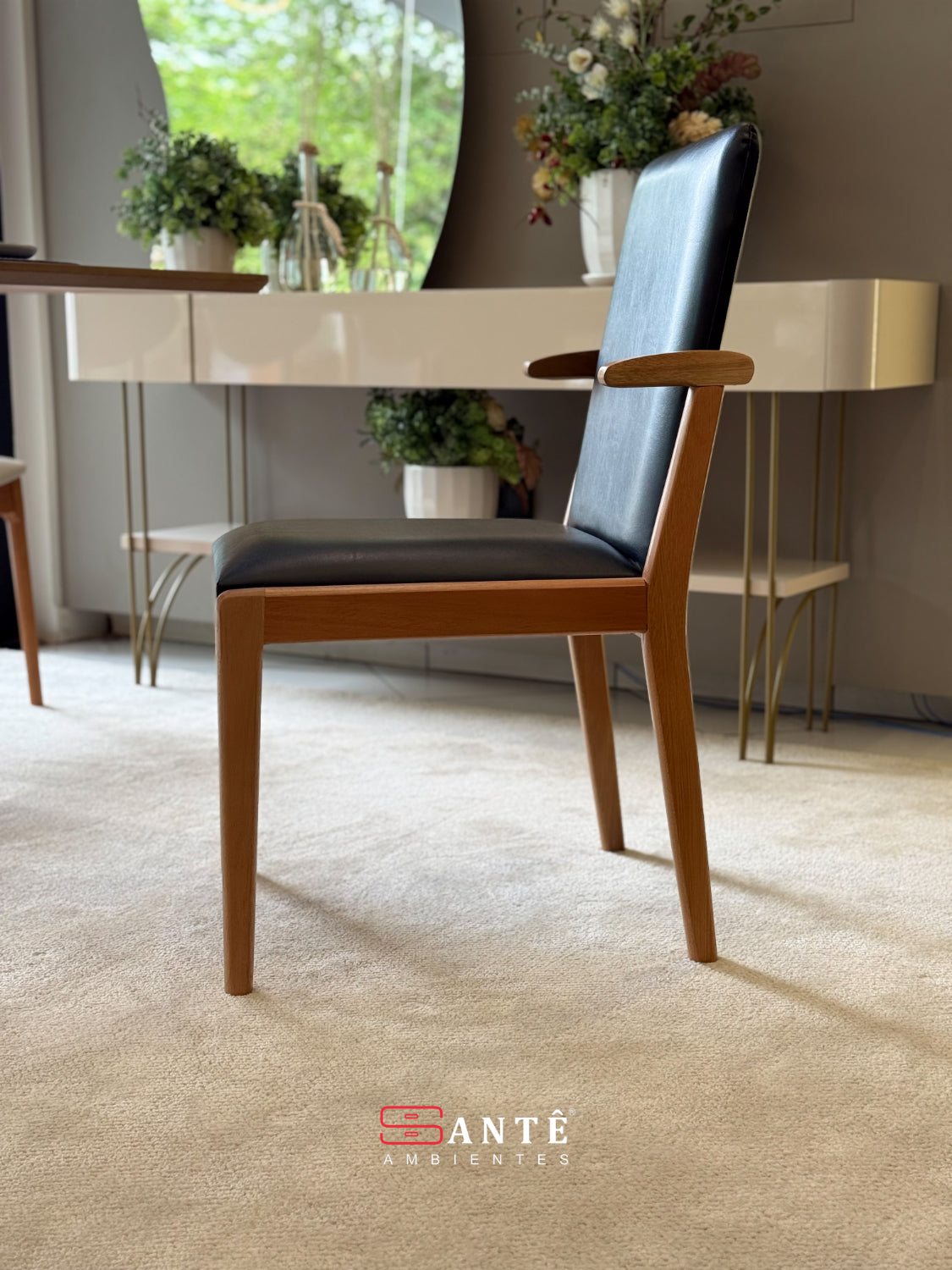 Cadeira B York Tec 517 Amendoa Boreal Santê Ambientes