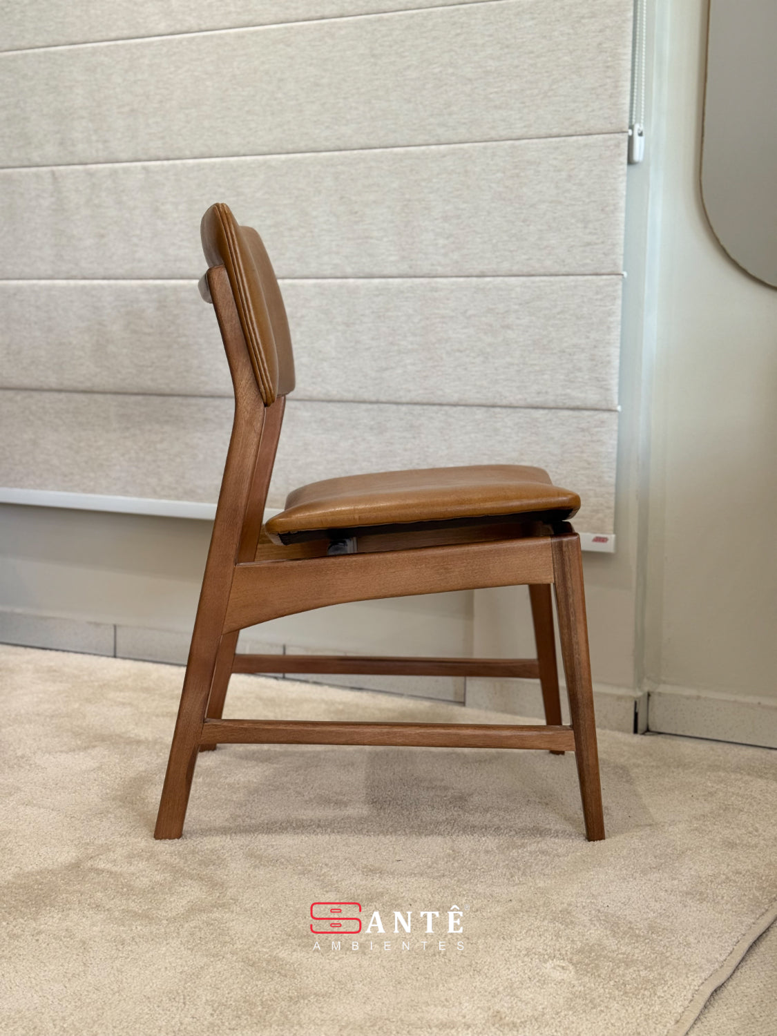 Cadeira R Cecilia Amendoa Tc 46 Rimac Santê Ambientes