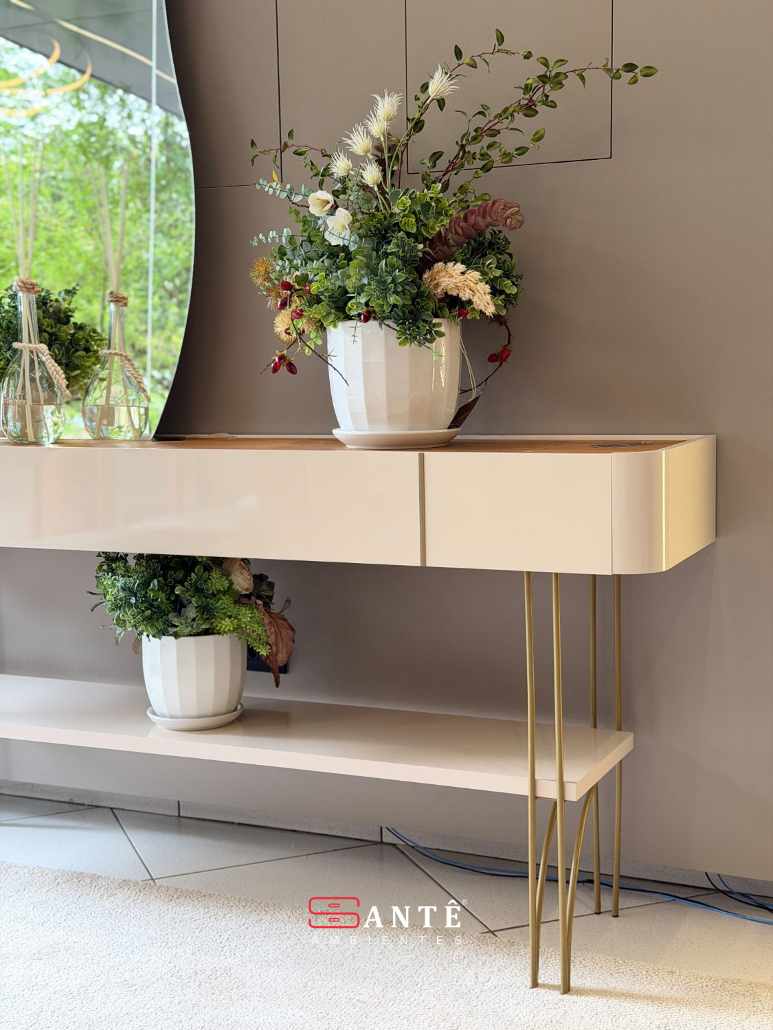 Aparador Hb Vivant 1.6 Off Hb Santê Ambientes