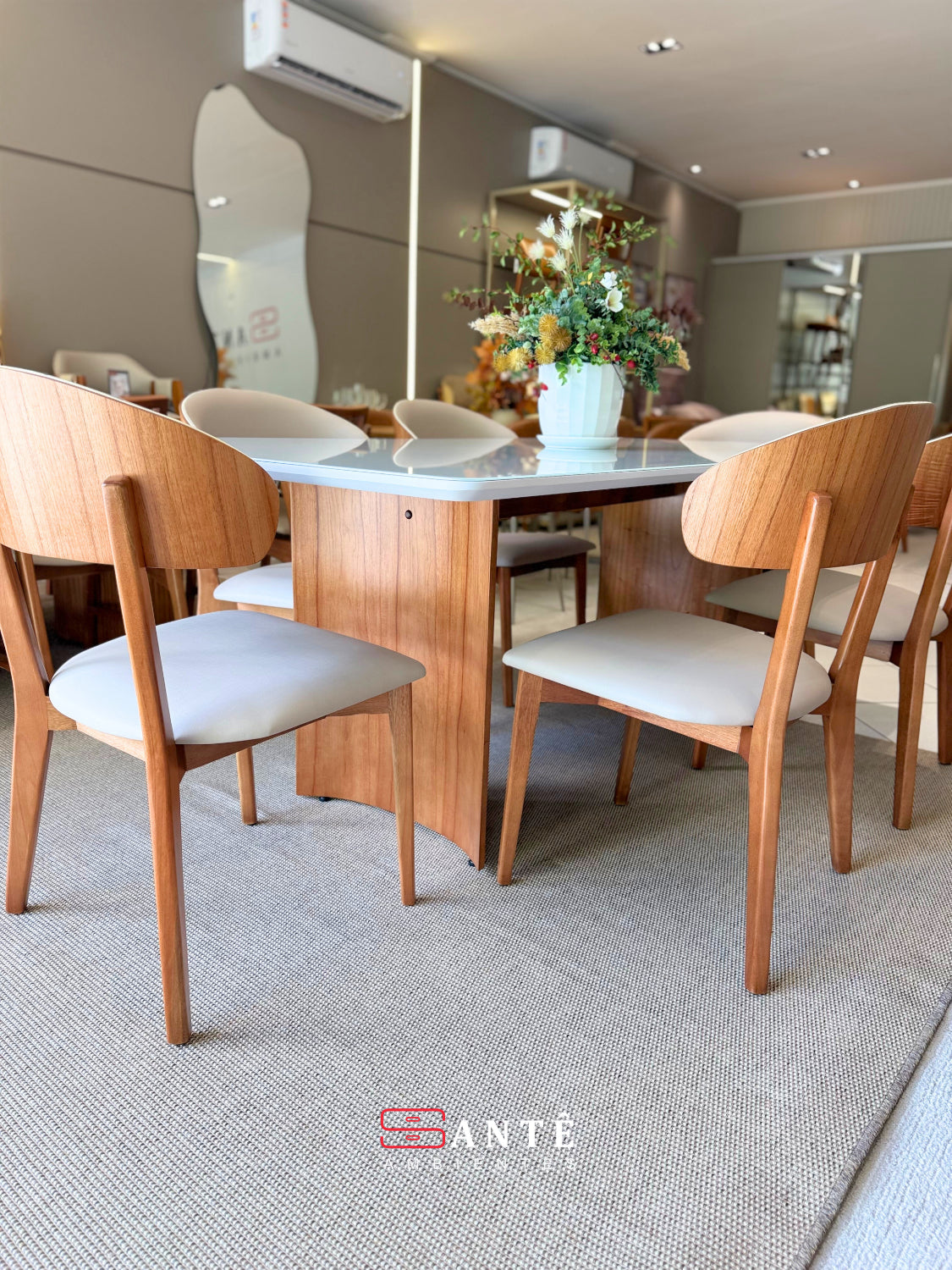 Cadeira R Camila Laminada Rimac Santê Ambientes